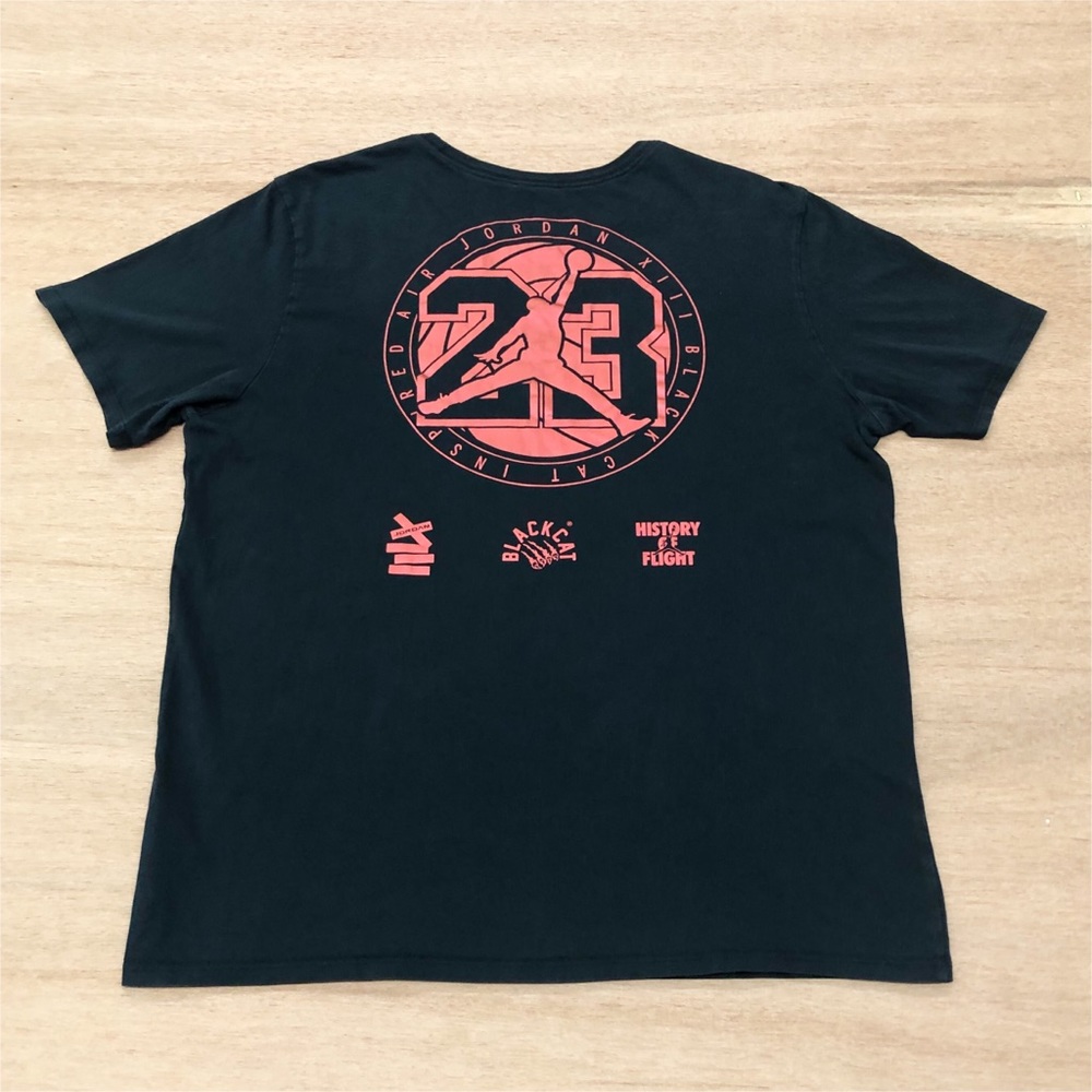 Jordan X Black Cat T Shirt